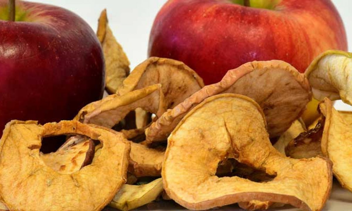 weer Rondsel handelaar Appels drogen in voedseldroger, of in de oven, appelchips maken.