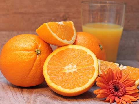 Sinaasappelsap maken